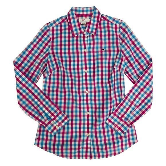 Vineyard Vines plaid shirt (2) - Picture 1 of 4
